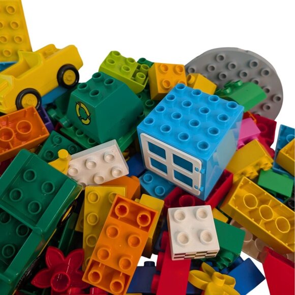 Lego Duplo Building Blocks Replacement Parts Bricks Cars Boat Windmill Lot 4lbs+ - Picture 7 of 11